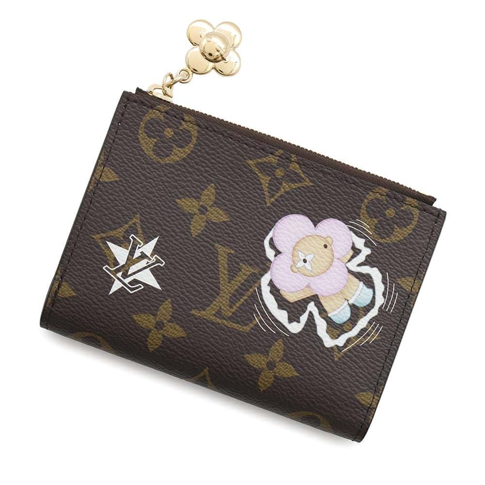Louis Vuitton Bi fold Wallet Monogram Vivienne Portefeuille Lisa